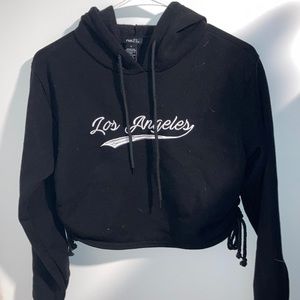 Rue 21 cropped hoodie